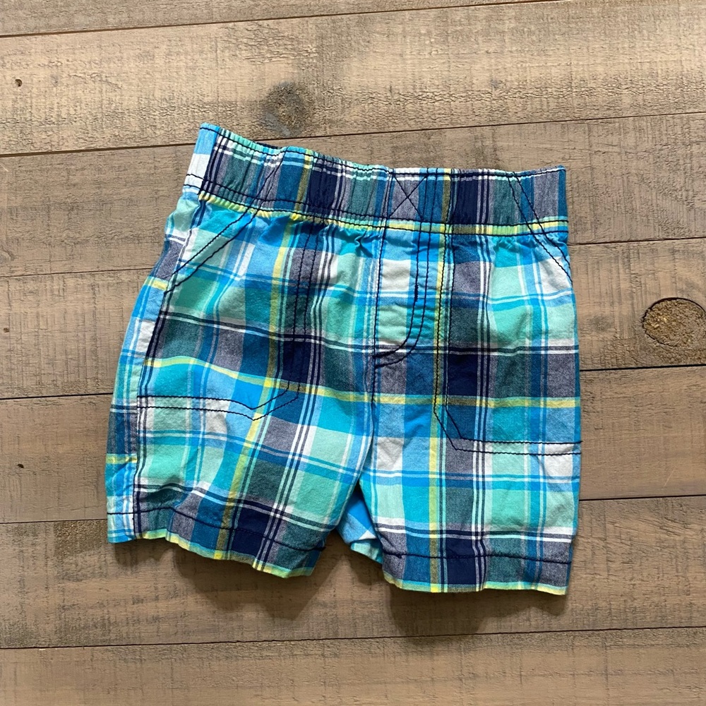 Carter’s plaid shorts